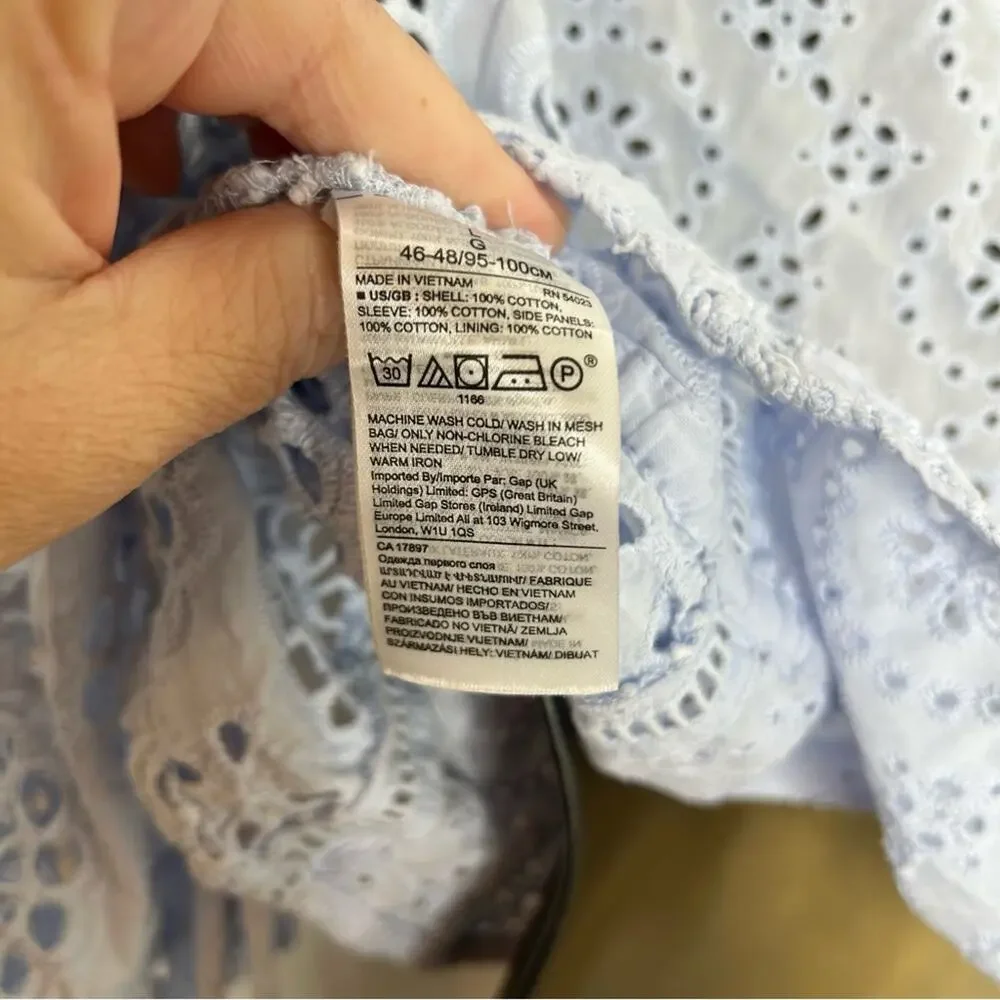 Banana Republic baby blue